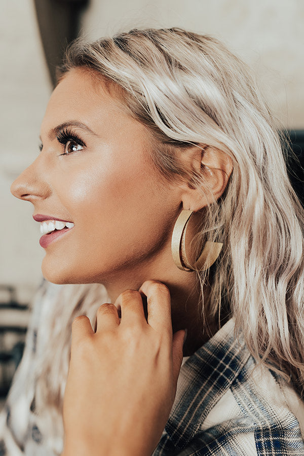 London Proper Hoop Earrings