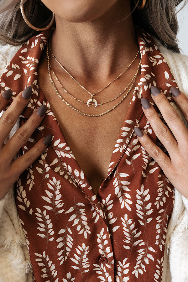 Swept Up In Soho Layered Necklace Image - 2