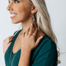 Stay Near To Me Earrings In Clear Image - 1
