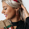 Magical Moment Earrings In Wine Image - 1