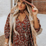 Sweet Glance Fedora In Chestnut Image - 1