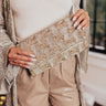 Bubbly Event Beaded Clutch Image - 1
