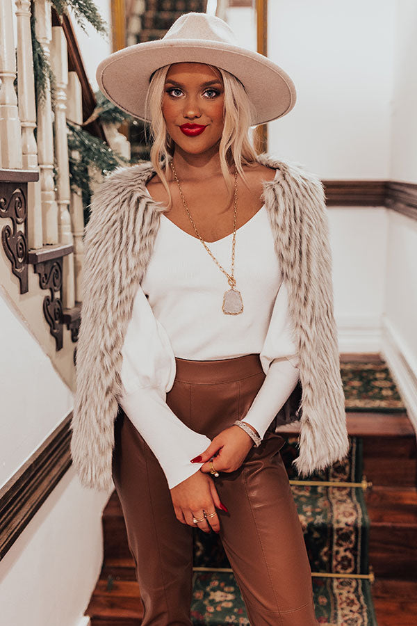 Nearest And Dearest Top in White