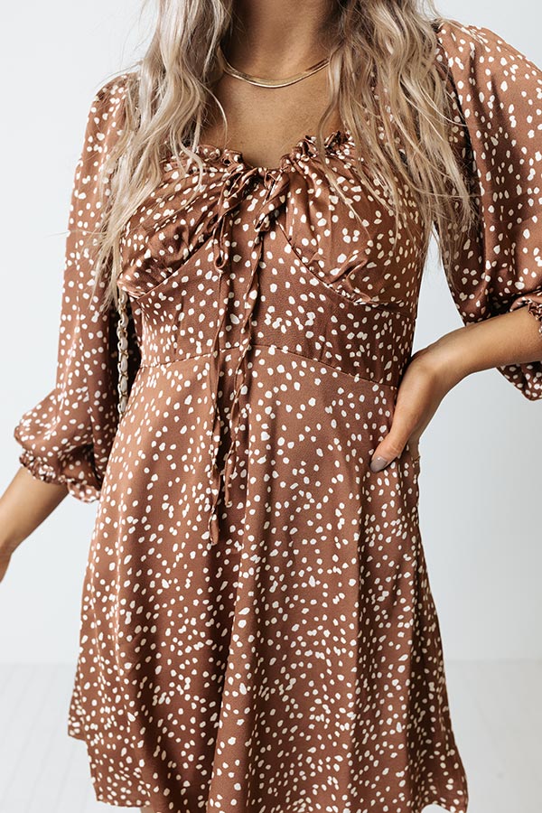Painting Paris Babydoll Dress Image - 3