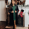 Romance Awaits Velvet Coat in Black Curves Image - 1