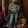 Risen The Jordie Midrise Distressed Flares In Dark Wash Image - 1