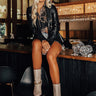 Wanted You Forever Faux Leather Blazer Image - 1
