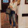 Upstate Promise Colorblock Sweater In Sage Image - 1