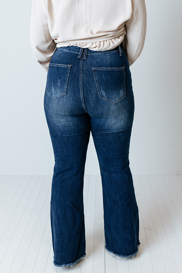 Risen The Reesley High Waist Flares Curves Image - 2