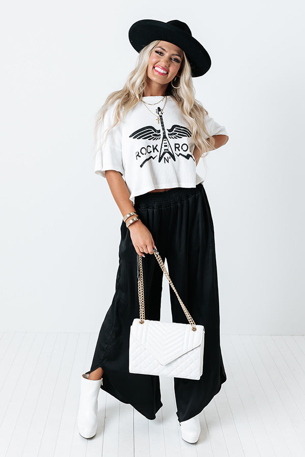 The Barrett High Waist Pants In Black Image - 2