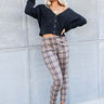 The Octavia High Waist Pants In Black Image - 1