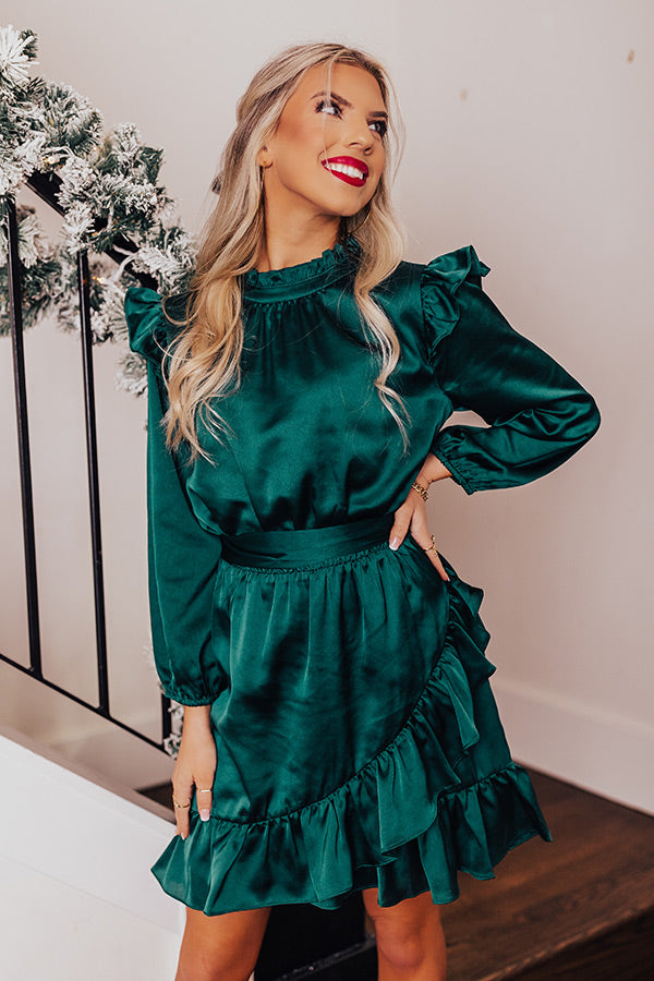 New To Love Satin Dress