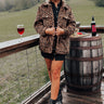 Latte Sips Leopard Jacket Image - 1