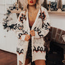 Cuddly Cues Cable Knit Cardigan Image - 1