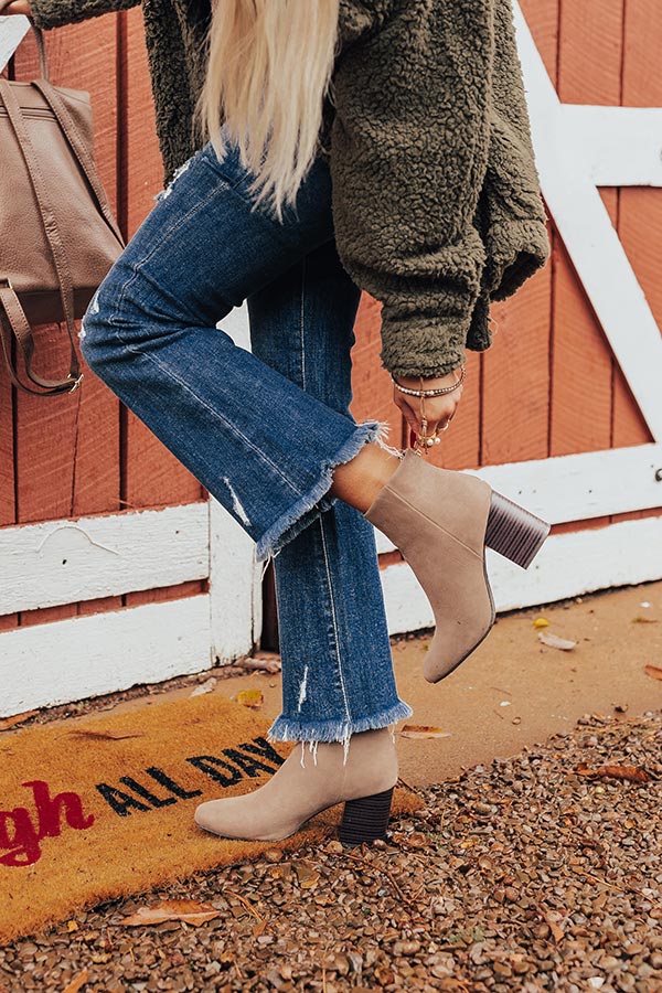 The Fulton Faux Nubuck Bootie Image - 3