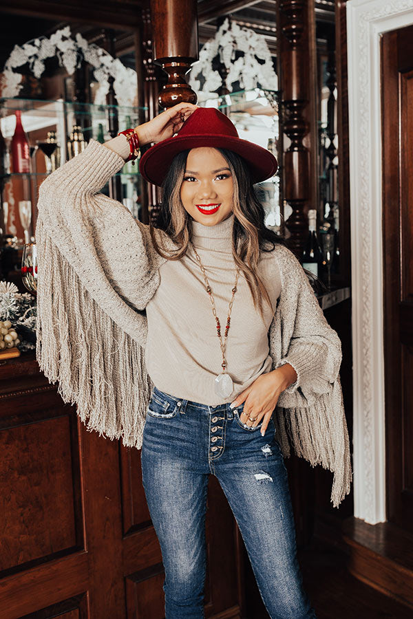 Southern Smiles Fringe Cardigan
