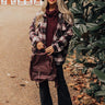 Latte Sips Plaid Jacket Image - 1