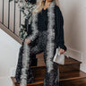 Dainty Glam Sequin High Waist Flare In 2-Tone Curves Image - 1