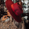 Remember Me Fondly Fedora In Berry Image - 1