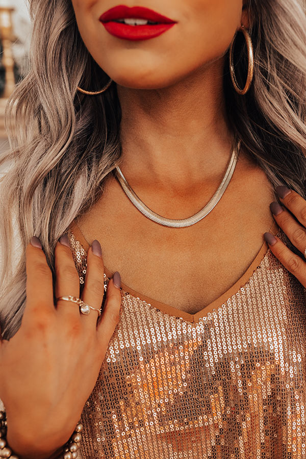 On The Clock Necklace