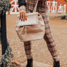 Novel Romance Faux Leather Backpack In Birch Image - 1