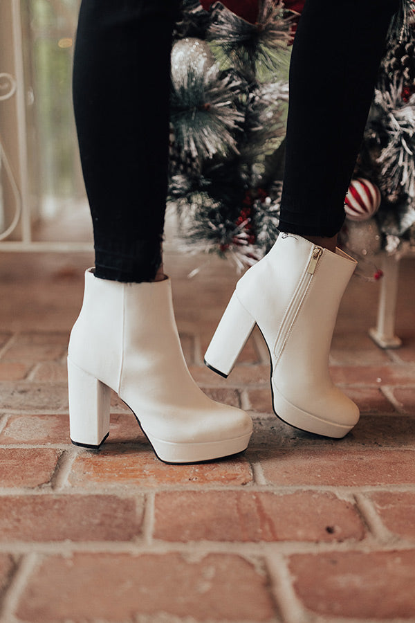 The Alexandra Faux Leather Bootie Image - 5