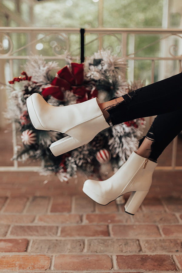The Alexandra Faux Leather Bootie Image - 3