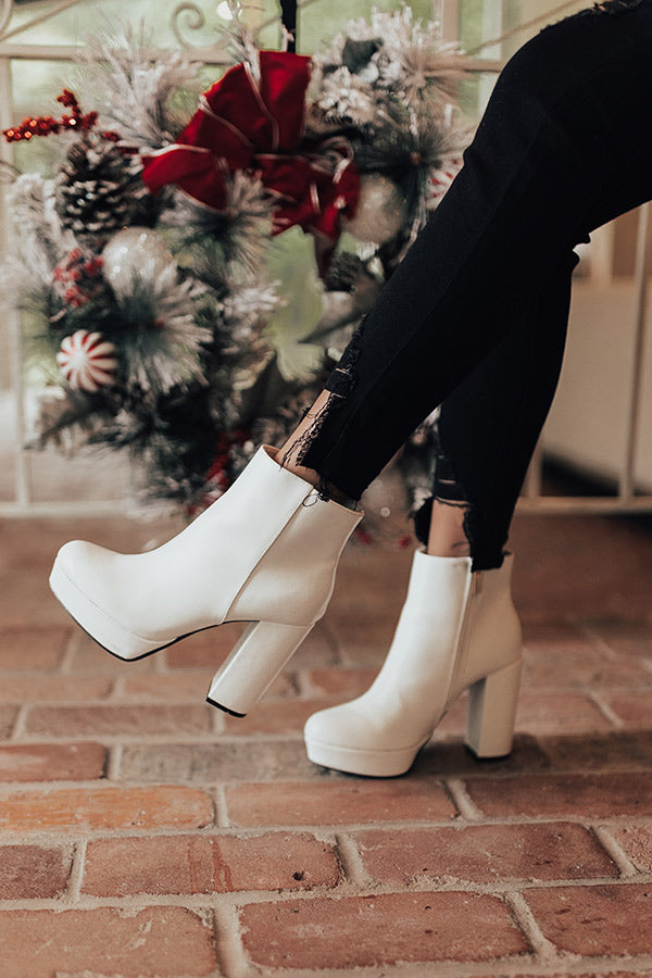 The Alexandra Faux Leather Bootie Image - 2