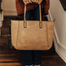 Wanted You Forever Faux Leather Tote Image - 1