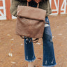 Rockstar Appeal Faux Leather Backpack Image - 1