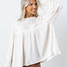 Stay The Course Shift Top In Cream Image - 1