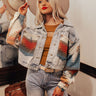 Downtown Dallas Crop Denim Jacket Image - 1