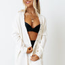 Play The Hits Button Up Tunic In Ivory Image - 1