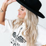 Chasing Wanderlust Wool Fedora In Black Image - 1