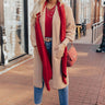 On The Clock Knit Cardigan In Iced Latte Image - 1