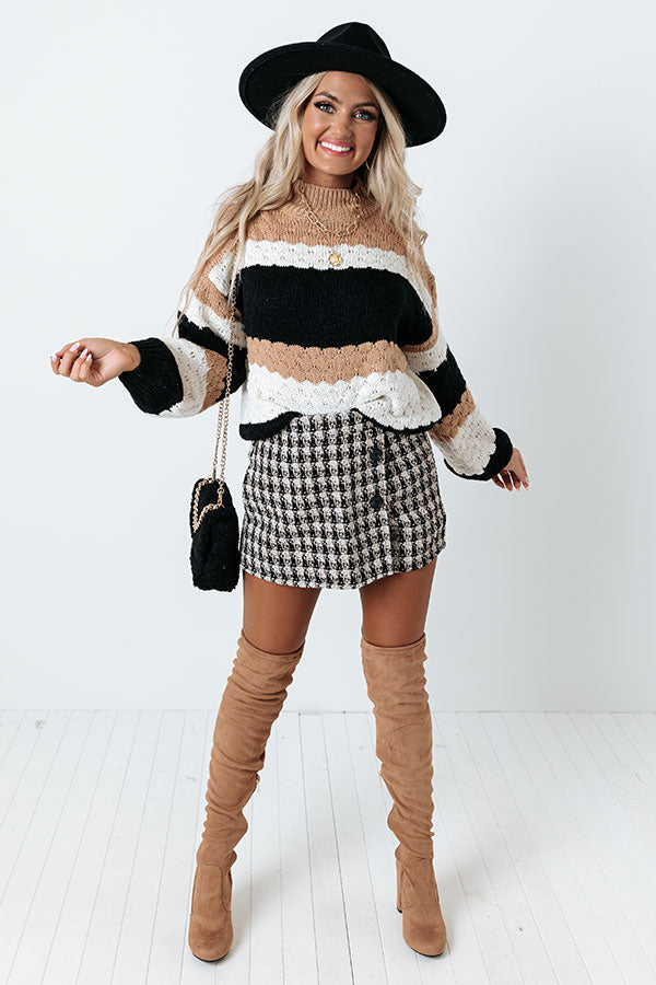 Break Time Knit Sweater Image - 1