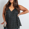 On The Blog Polka Dot Tank Curves Image - 1