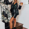 Chic On Standby Faux Leather Skirt Image - 1