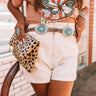 The Mossie Leopard Concho Belt Image - 1