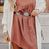 The Steele Concho Belt In Brown Image - 1