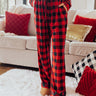 Snow Wishes Buffalo Check Pants Image - 1
