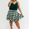 Tour The City Shift Tank in Hunter Green Curves Image - 1