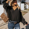 Sweeter With Time Shift Top in Black Image - 1