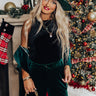 Getting Ritzy Velvet Bodysuit in Black Image - 1