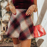 Love And Joy Plaid Skirt Image - 1