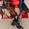 The Pine Faux Leather Bootie In Black Image - 1