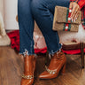 The Nessa Faux Leather Bootie Image - 1