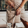 Love And Luck Faux Leather Crossbody In Birch Image - 1