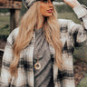 Stun And Snap Plaid Cabbie Hat In Black Image - 1