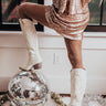 New To Love Embellished Tights In Natural Image - 1
